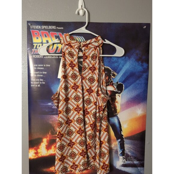 Tea Please Multicolor Keyhole Back Blouse Women's Size L NWT - Picture 3 of 7